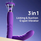 Lurevibe - Saugender, leckender, vibrierender Zungenvibrator für den Oralsex, Klitoris und G-Punkt 