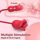 Lurevibe - Big Mouth Tongue Licking Vibrator Female Masturbation