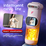 9-Frequency Telescopic 9-Frequency Vibration UFO Masturbation Cup