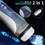 Lurevibe - 7-Frequency Peristaltic Expansion Male Aircraft Cup