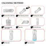 Lurevibe - Ransparent Sucking Vibrating Airplane Cup Automatic Male Trainer