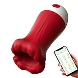 Lurevibe Big Mouth APP Remote Control Blowjob Male Masturbator