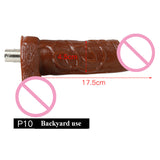 Lurevibe - Automatic Gun Machine Penis Accessories Female Masturbator Extension Rod