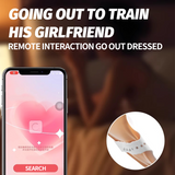 Tragbarer Vibrator mit Fernbedienung für die weibliche klitorale Masturbation