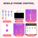 Kleiner Anhänger mit APP-Steuerung, Mini-Klitoris-Vibrator 