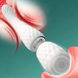 Lurevibe - Starke Stoßvibration, Masturbationsstab mit Doppelkopf für Frauen 