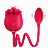 Lurevibe - S475-3 Three Pistils Rose Toy With Vibrating Bud