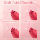 Lurevibe - Rose Juliet - Double Tongue Lick Shaker clitoral nipple orgasmic sex toy