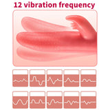 G-Punkt Klitoris Stimulation 12 Frequenz Simulation Zunge Vaginal Massage Vibrator