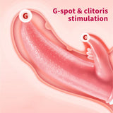 G-Punkt Klitoris Stimulation 12 Frequenz Simulation Zunge Vaginal Massage Vibrator