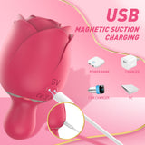 Lurevibe - Saugendes, klopfendes und vibrierendes Rosenspielzeug 